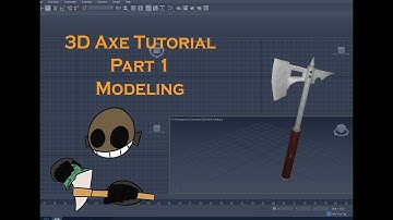 3D Axe modelling tutorial part 1.