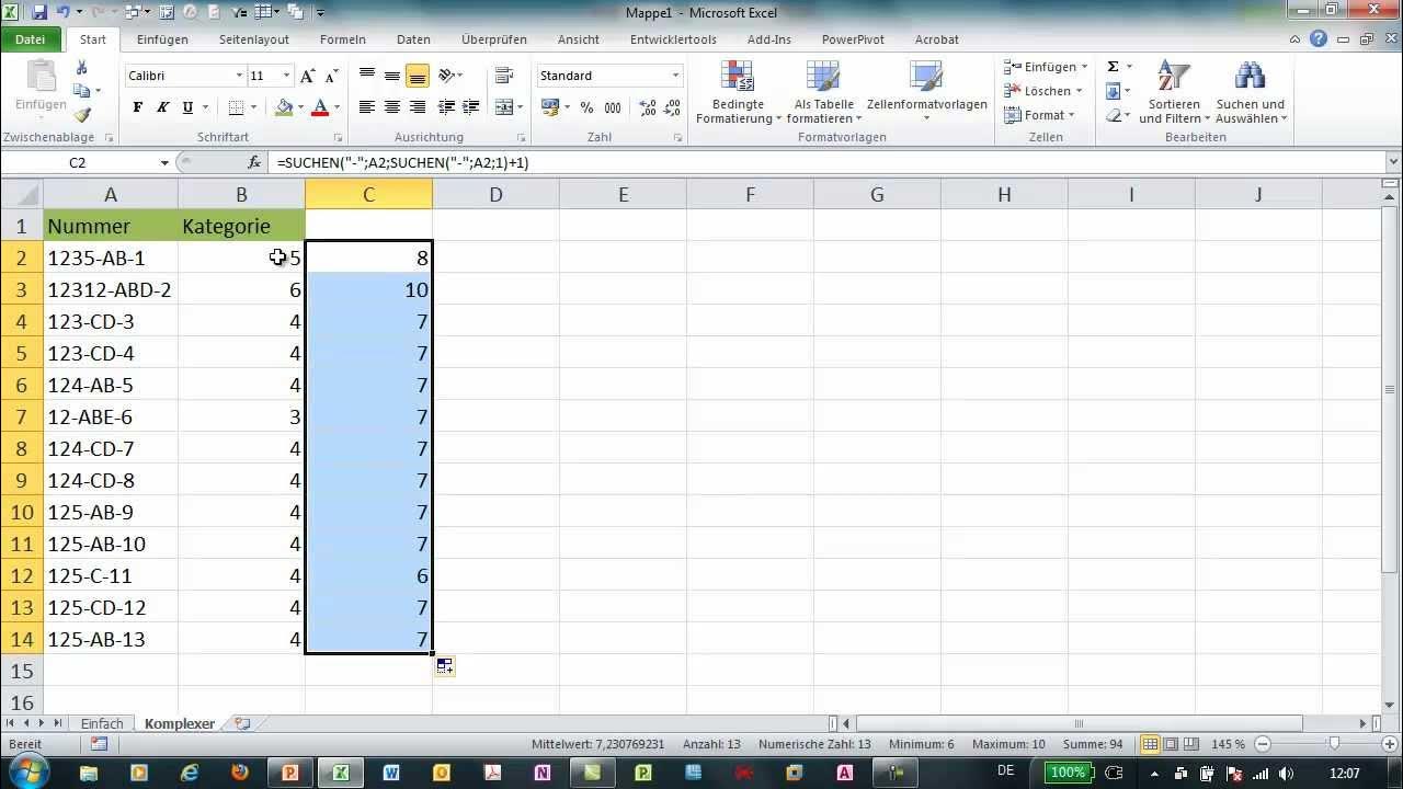 Excel TEIL und SUCHEN Textteile aus Zelle entnehmen YouTube Excel TEIL und SUCHEN Textteile aus Zelle entnehmen YouTube