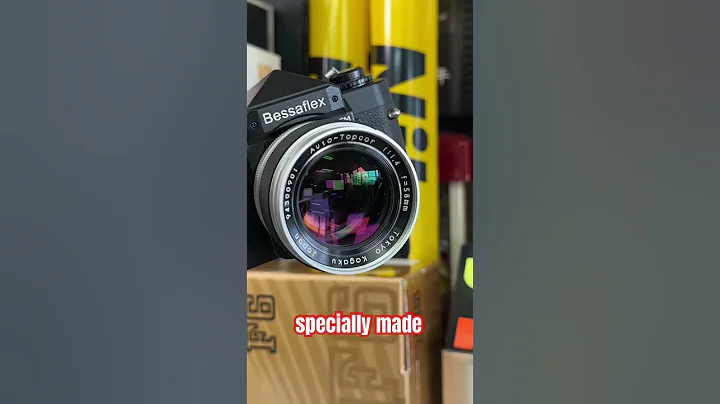 The BessaFlex TM with the Topcor 58mm lens. Very cool. #bessaflex #filmcamera #filmphotography