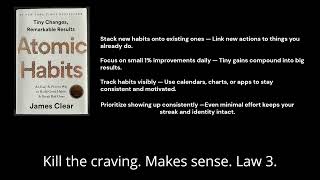 Atomic Habits by James Clear in 6 minutes