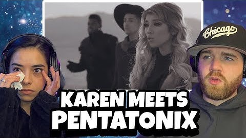 Karen Meets : Pentatonix - Hallelujah (Official Video) | First Time Reaction | KAREN WAS SHOCKED