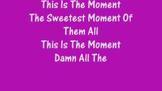 Craig Chalmers-This Is The Moment Lyrics chords