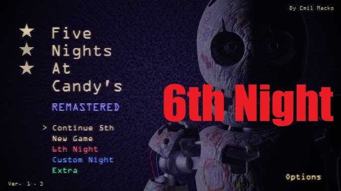 FNAC:R's menu in other FNAF games style! : r/fivenightsatcandys