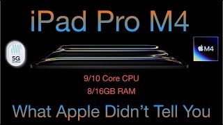 iPad Pro M4 - What Apple Didn