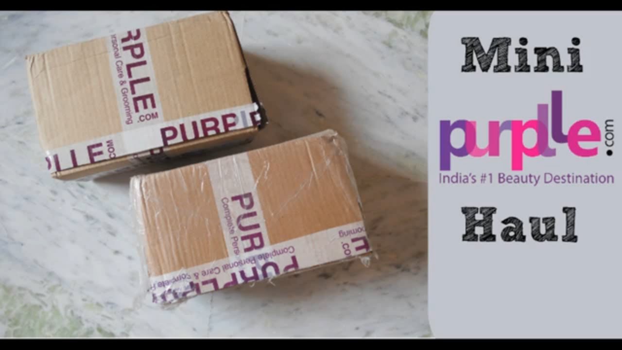 Purplle.com Mini Haul | Luvly Lady