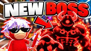 I FOUGHT THE NEW JOGO BOSS IN HERO X HERO!! (INSANE)
