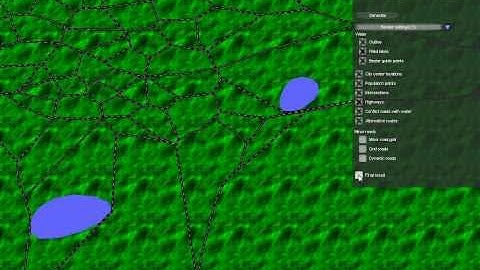 Procedural road generation - Serenity