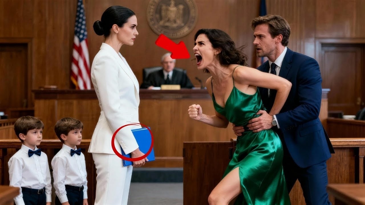 Porzucona żona z bliźniętami w sądzie — kochanka wrzeszczy, gdy sędzia czyta testament...