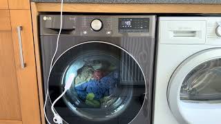 LG F6V1009BTSE now in the house!! | Rinsing on allergy care