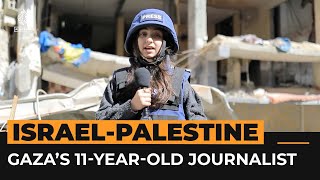 Gaza's budding 11yearold journalist reporting the war | Al Jazeera Newsfeed