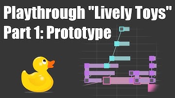 Playthrough "Lively Toys" - Prototype in Cognitone Synfire