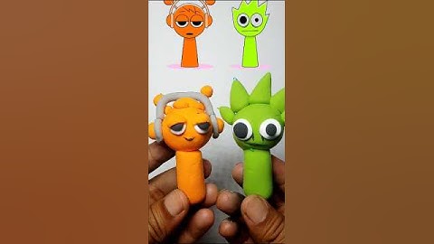 sprunki OC Color Mixing new sprunki made from clay (part 17) #colormixing #sprunki #newsprunki #clay