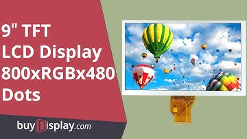 9 inch TFT LCD Display Module Screen WVGA 800x480 AT090TN10 AT090TN12