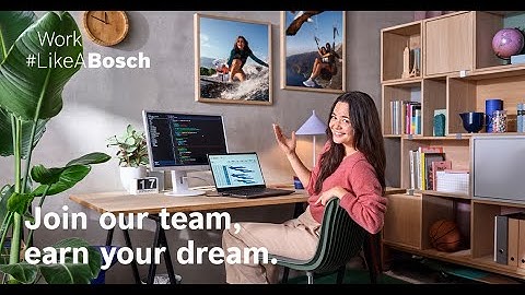 Work #LikeABosch: Attractive Remuneration