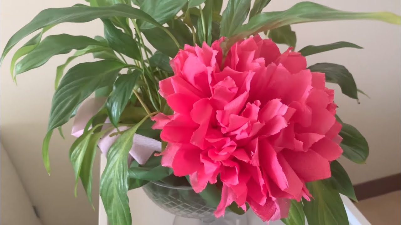 Come realizzare un fiore con un tovagliolo o un fazzoletto di carta