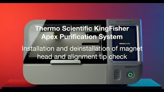 KingFisher Apex: How to install and deinstall magnet head and do a tip check alignment