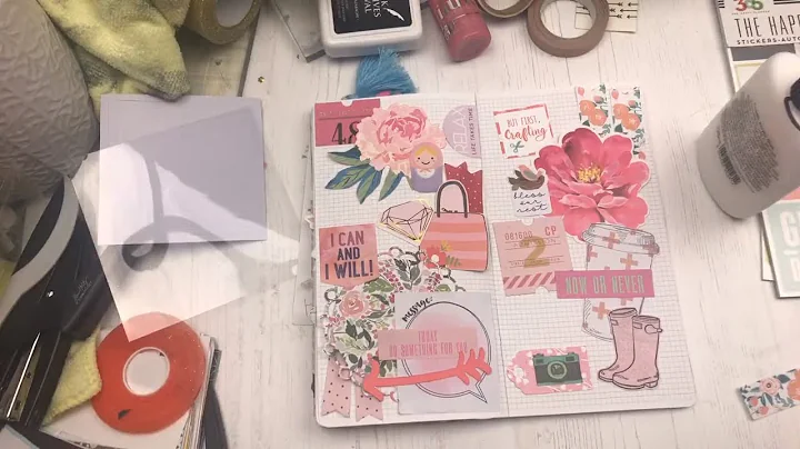 LIVE CRAFTING | Collage with Me