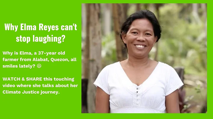 Why Elma Reyes can't stop laughing?