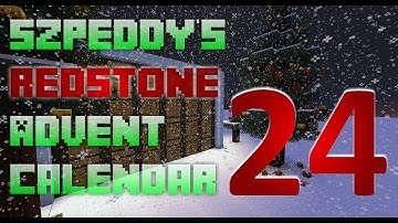 Minecraft Redstone Advent Calendar [Dec. 24th] - Win a Steam game every day
