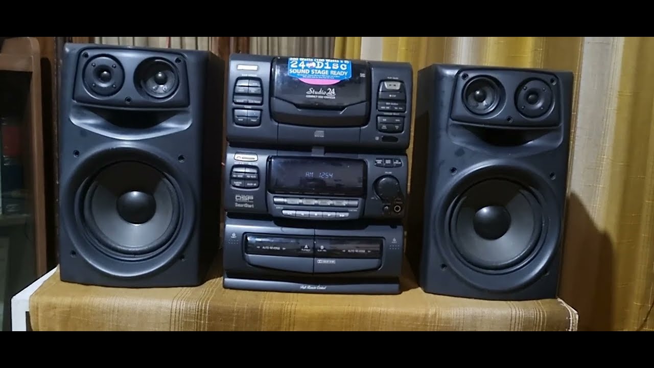 FISHER AUDIO SYSTEM TADM480 DEMO FUNCIONAMIENTO YouTube
