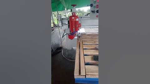 Máy lập trình CNC cắt ngang, cắt dọc, soi phào chỉ. Máy lắp tại Hương Sơn - Hà Tĩnh