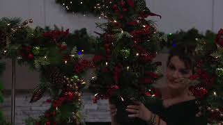 Indoor/Outdoor Illuminated Holiday Collection on QVC