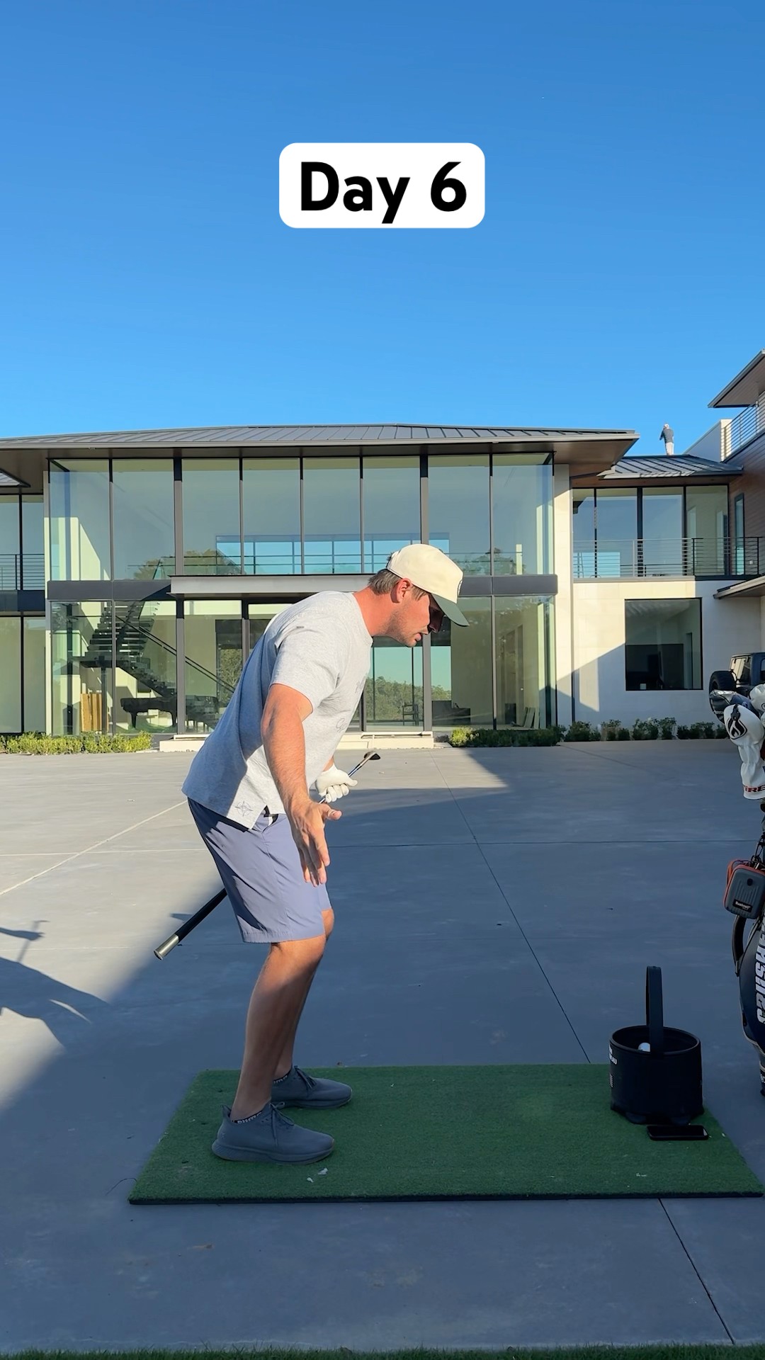 Getting dialed from 100 yards out ? #golf