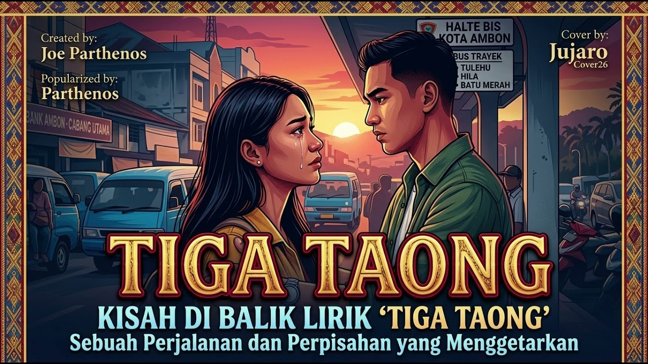 Lagu Ambon Galau - 3 TAONG ( New Arr )  - PARTHENOS - COVER AUDIO MUSIC