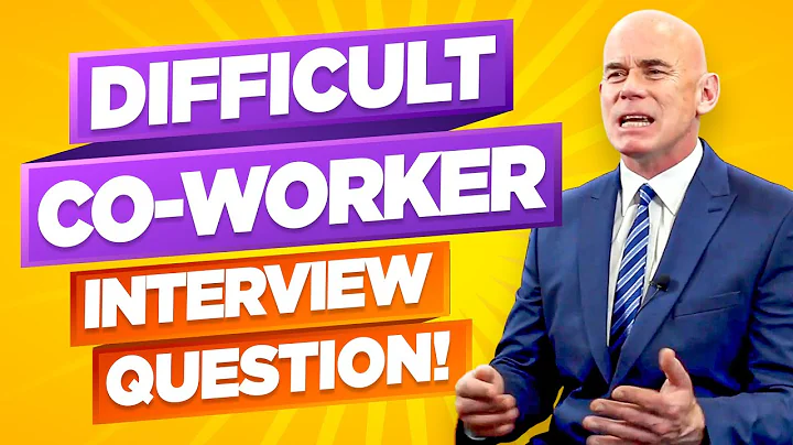 Tell Me About A Time You Dealt With A Difficult Co-worker! (How to DEAL with a Difficult Coworker!) - DayDayNews