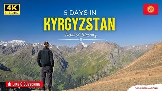 Bishkek Kyrgyzstan 4 Nights 5 Days Travel Itinerary Tour Plan From India Dook Travels