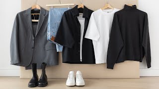 9 Items, 9 Outfits (capsule wardrobe challenge) screenshot 5