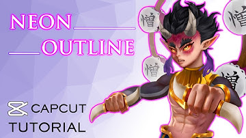 Neon Outline Effect Capcut Tutorial || Capcut AMV/EDIT Turorial