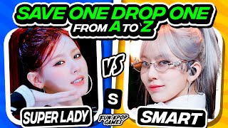 SAVE ONE DROP ONE KPOP SONGS: FROM A to Z #2 -  FUN KPOP GAMES 2024 screenshot 3