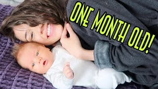 One Month Baby Update!