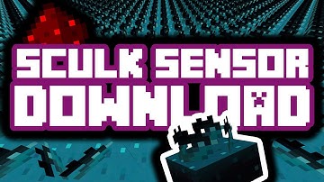 SCULK SENSOR MOD DOWNLOAD AND CONTRAPTIONS
