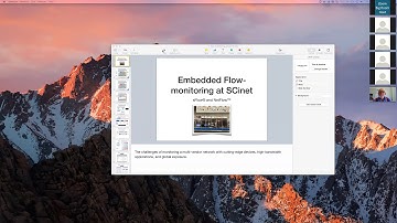 20170908 - Monitoring the SC17 conference network (SCinet)