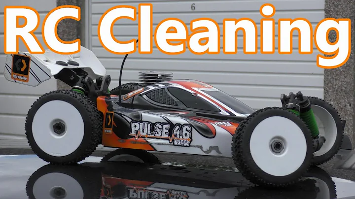 How to CLEAN a Nitro RC Car | Using WATER?! HPI Pulse 4.6
