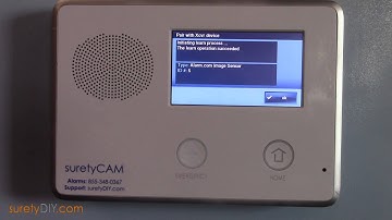 How to Install an Alarm.com Image Sensor and Learn it into a 2GIG Go!Control Panel