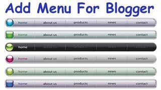 How To Add Navigation Menu In Blogger