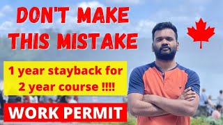 I got only one year PGWP for two year course !! | Canada Malayalam Vlog