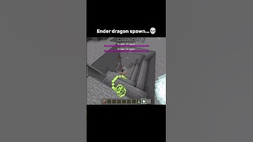 ender dragon spawn command hack 💀#minecraft #shorts #viral #shortsfeed #funny