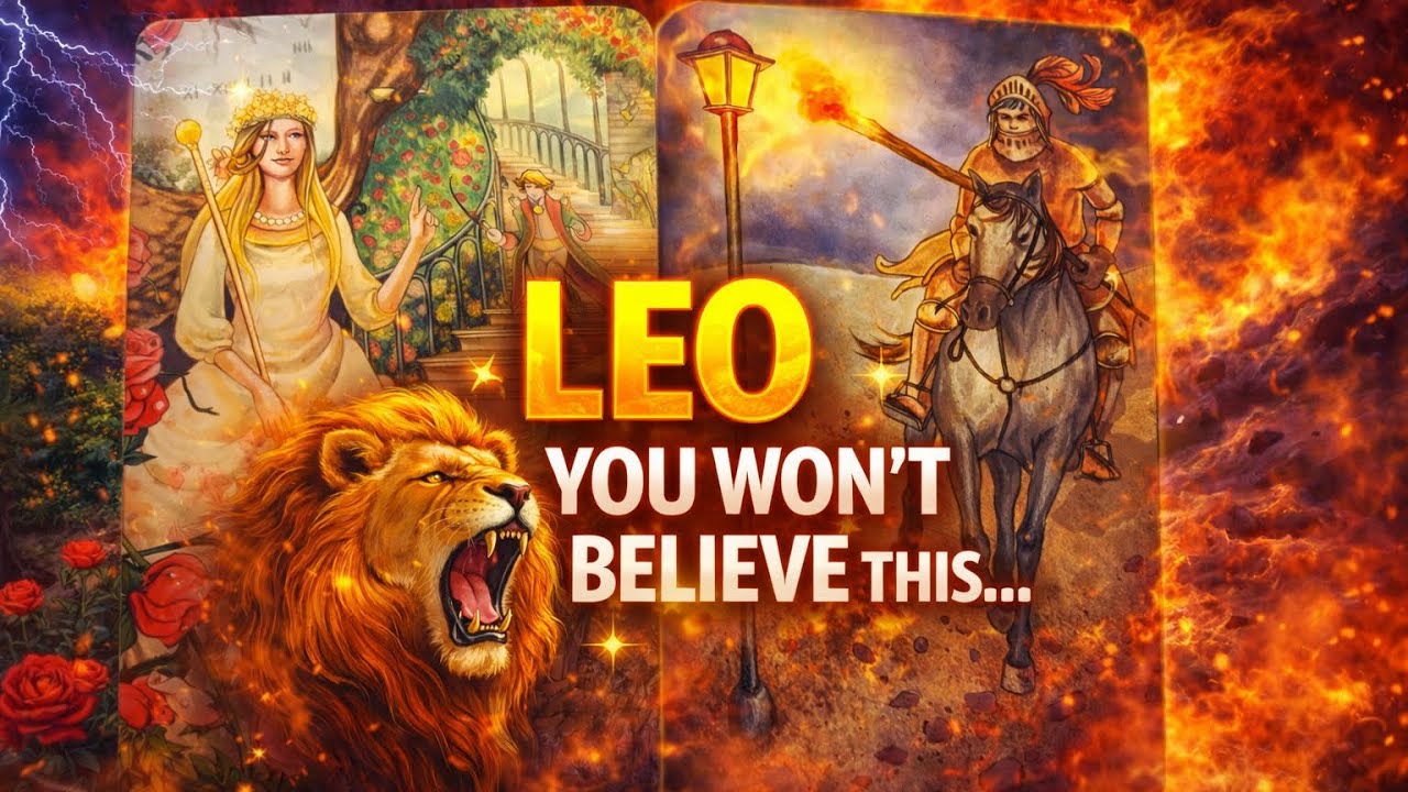 Leo ⚡️SOMETHING IS ABOUT TO HAPPEN WITHOUT WARNING !!! ♌️Tarot