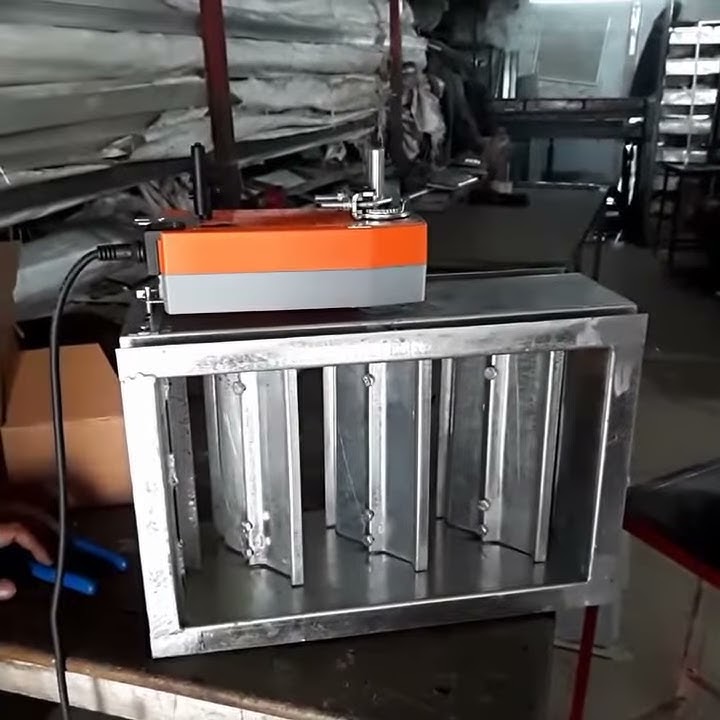 Motorised damper