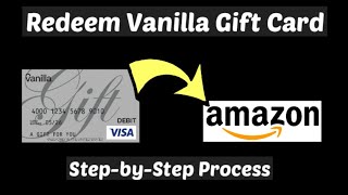 Redeem Vanilla Gift Card at Amazon | How to Add Vanilla Visa Gift Card to Amazon Account 2023