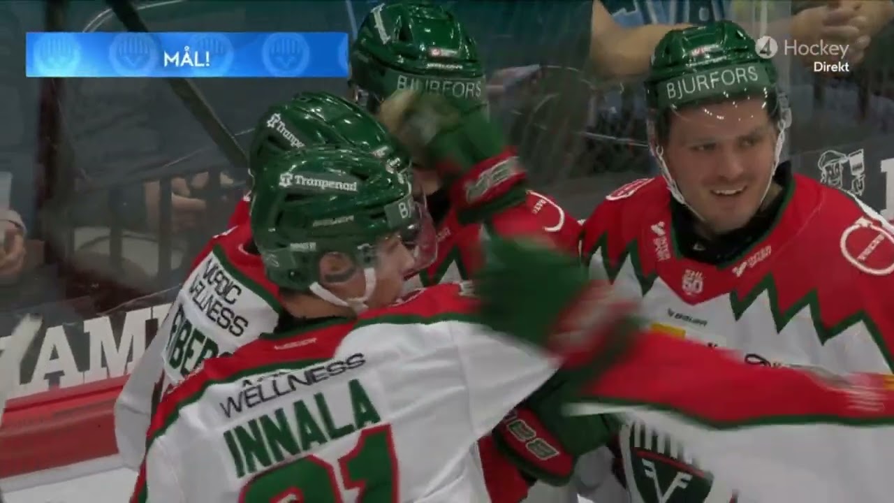 Frölundas 11-2 vinst mot Djurgården (Överkörning Deluxe)