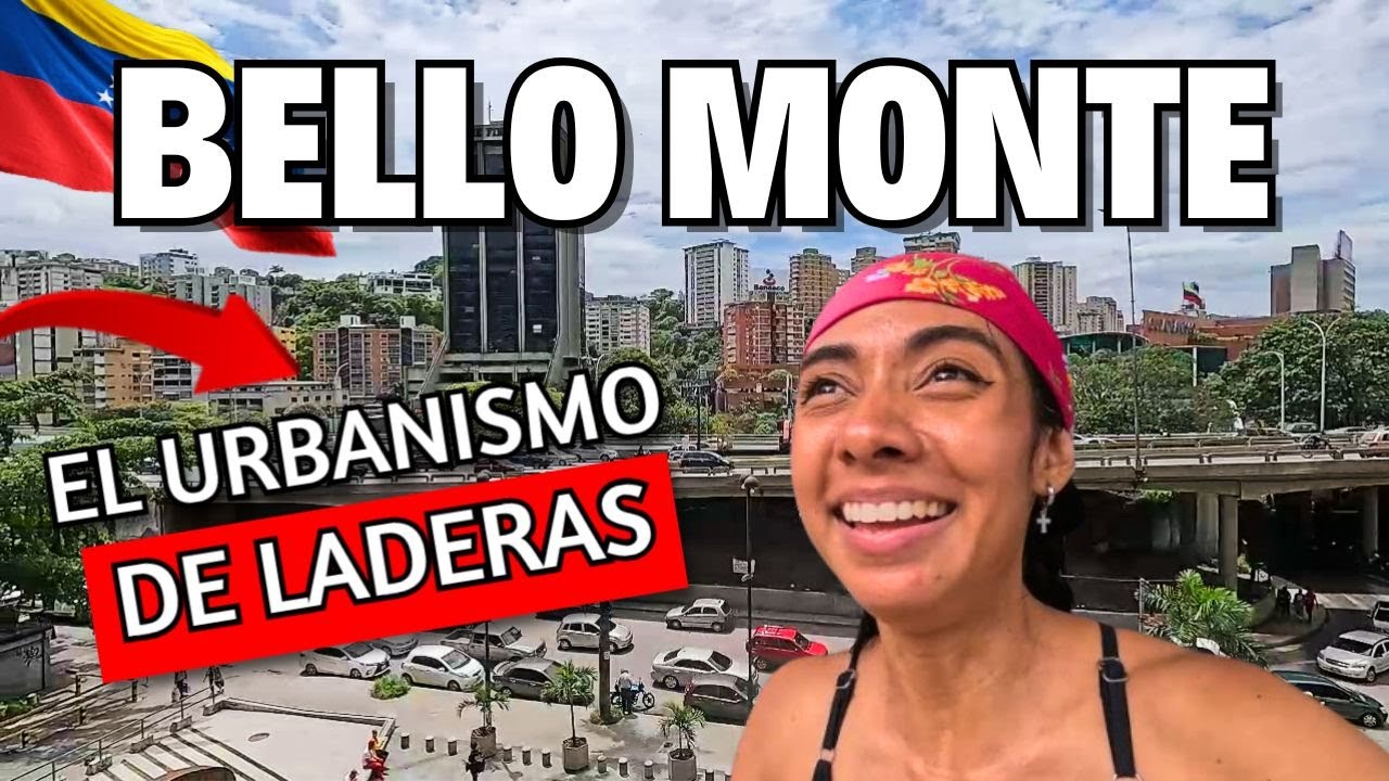 Recorriendo la PRIMERA URBANIZACIÓN construida sobre LADERAS en Caracas- COLINAS DE BELLO MONTE