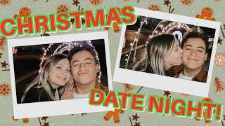 VLOG: COUSINS GENDER REVEAL \& CUTE CHRISTMAS THEMED DATE NIGHT!