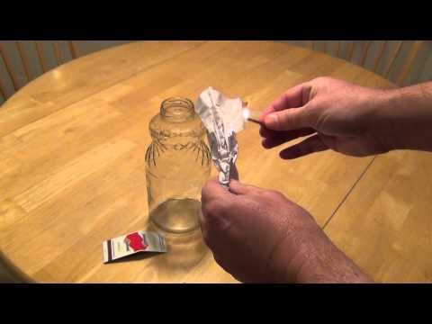 Suck Egg into Bottle Experiment, Fire, Air Pressure
