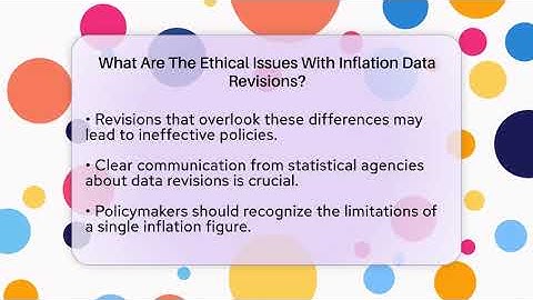What Are The Ethical Issues With Inflation Data Revisions? - Inflation Insight Channel