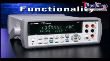Comparing Agilent 34401A Digital Multimeter to the 34410A
